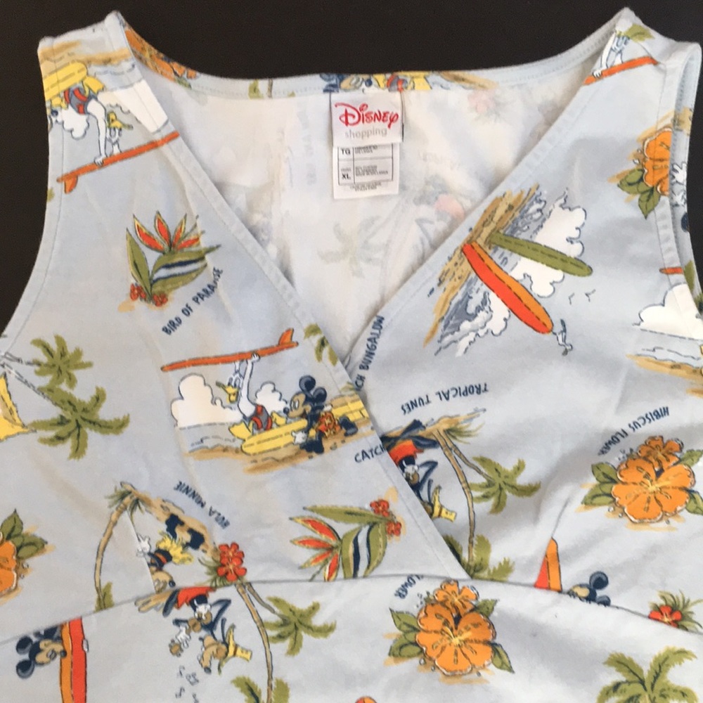 Disney Hawaiian luau dress xl